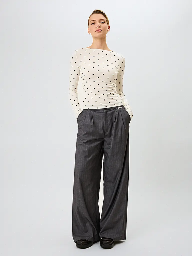 OH APRIL | Nom du produit : T-shirt à manches longues MAEVE | Marron