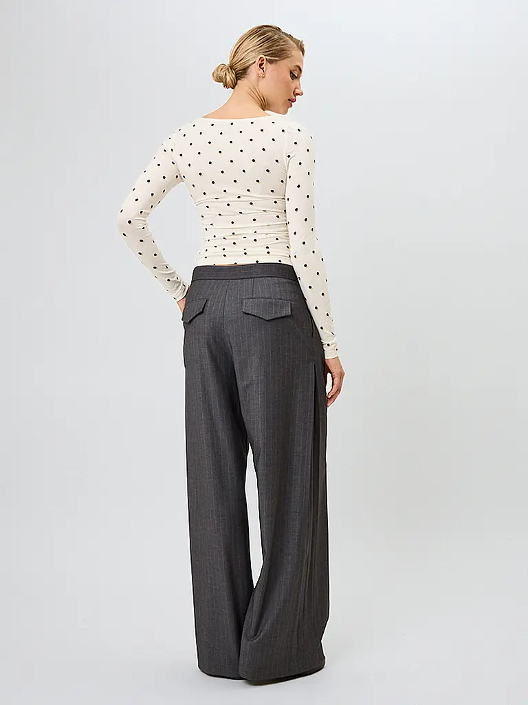 OH APRIL | Nom du produit : T-shirt à manches longues MAEVE | Marron