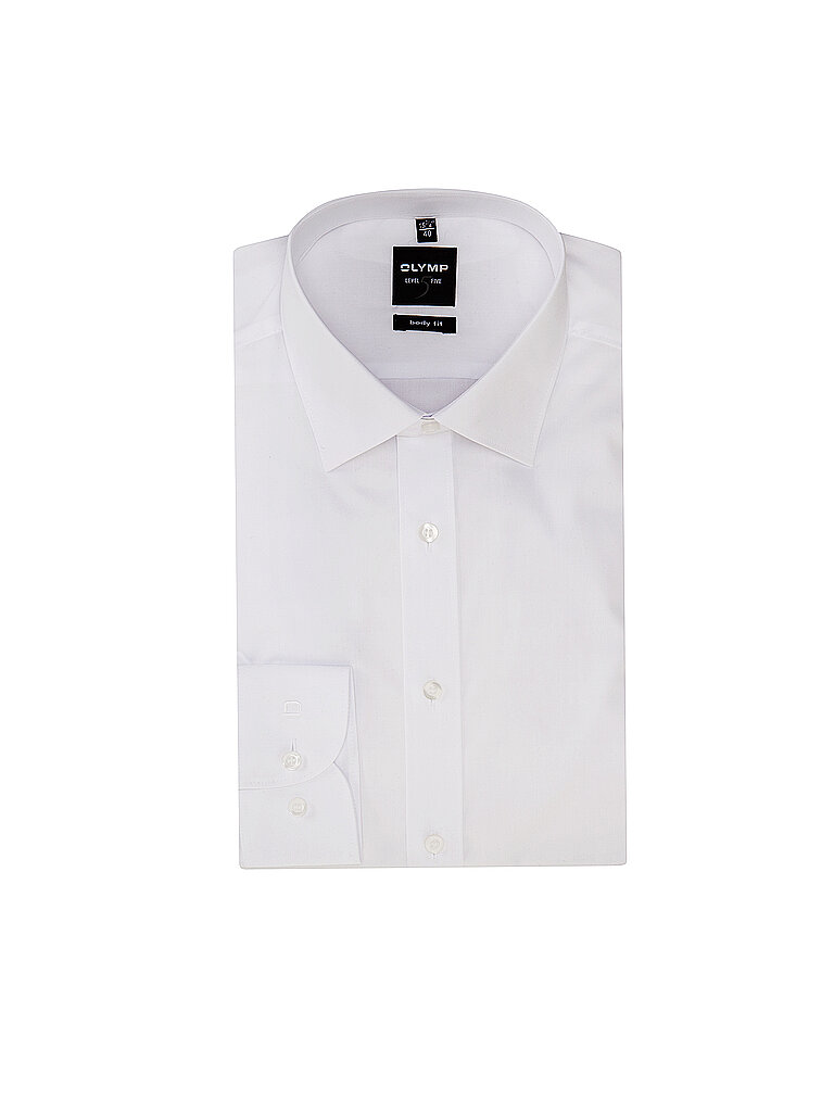 Chemise LEVEL FIVE Body Fit blanc 43