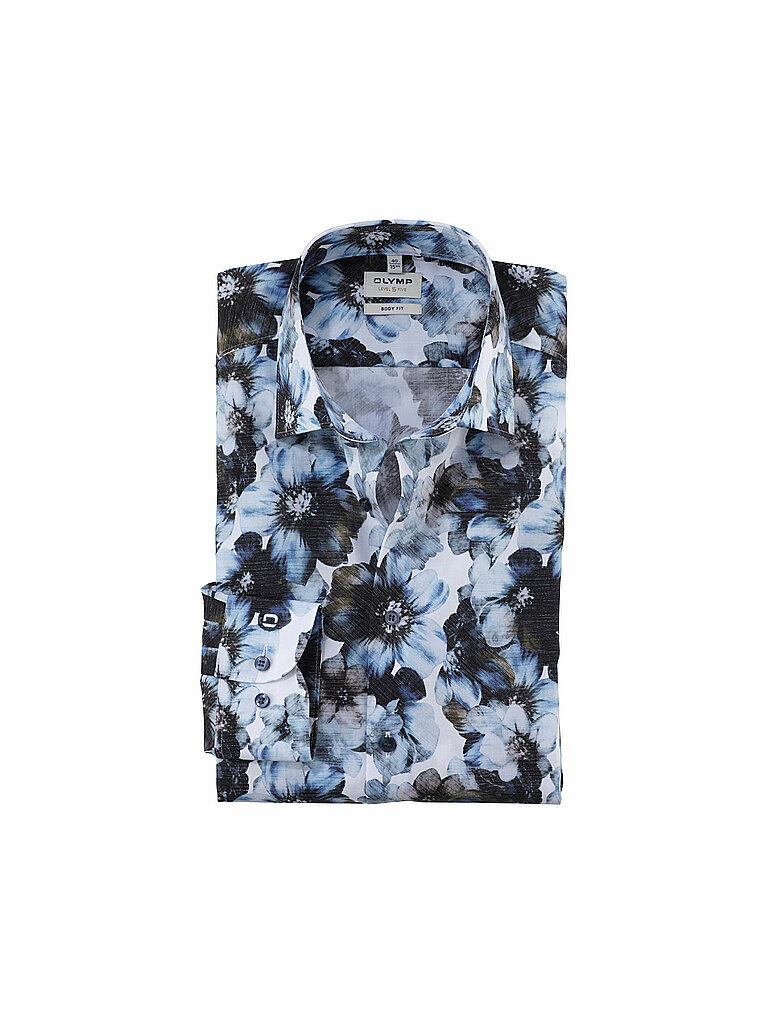 Chemise Body Fit bleu marine 41