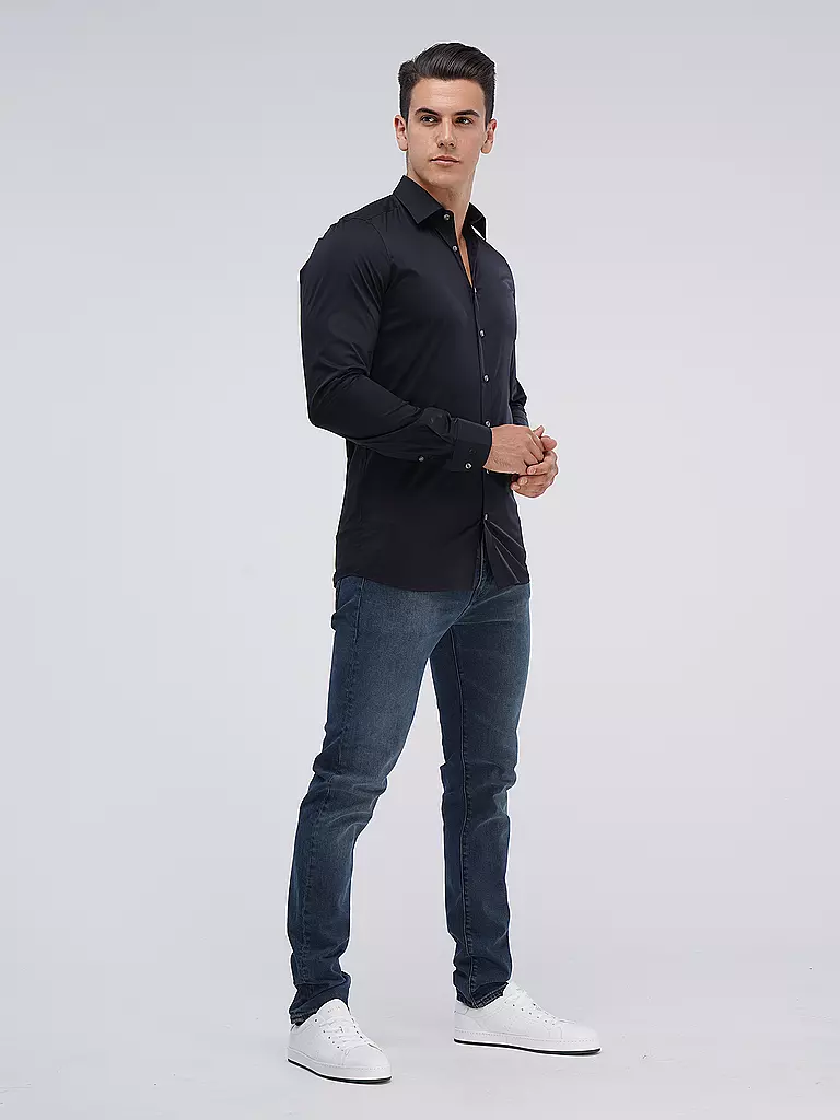 OLYMP LEVEL FIVE | Chemise Body Fit (manches extra longues) | 