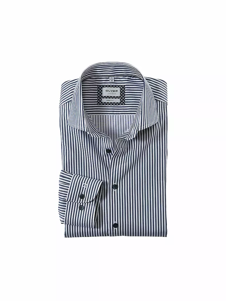 OLYMP LEVEL FIVE | Chemise Body Fit LEVEL FIVE | dunkelblau