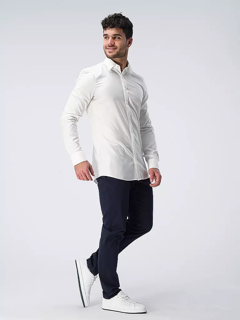 OLYMP LEVEL FIVE | Chemise Body Fit Manches Extra Longues | 