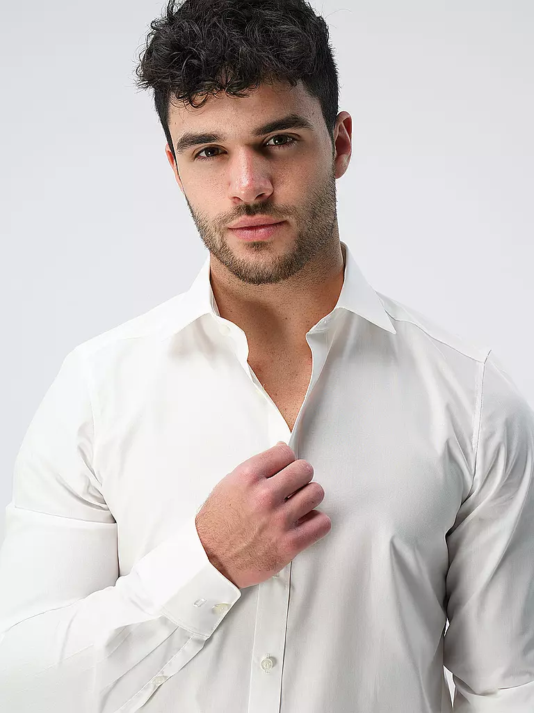OLYMP LEVEL FIVE | Chemise Body Fit Manches Extra Longues | 