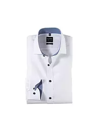 OLYMP LEVEL FIVE | Chemise Body Fit | Blanc