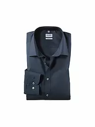 OLYMP LEVEL FIVE | Chemise Body Fit | Bleu foncé