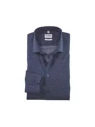 OLYMP LEVEL FIVE | Chemise Body Fit | Bleu foncé