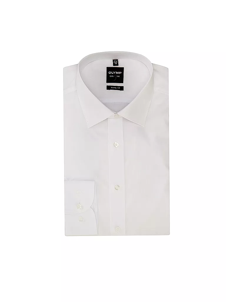 OLYMP LEVEL FIVE | Chemise Body Fit | beige
