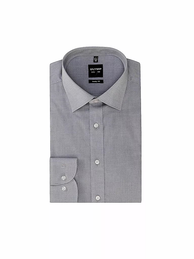 OLYMP LEVEL FIVE | Chemise Body Fit | grau