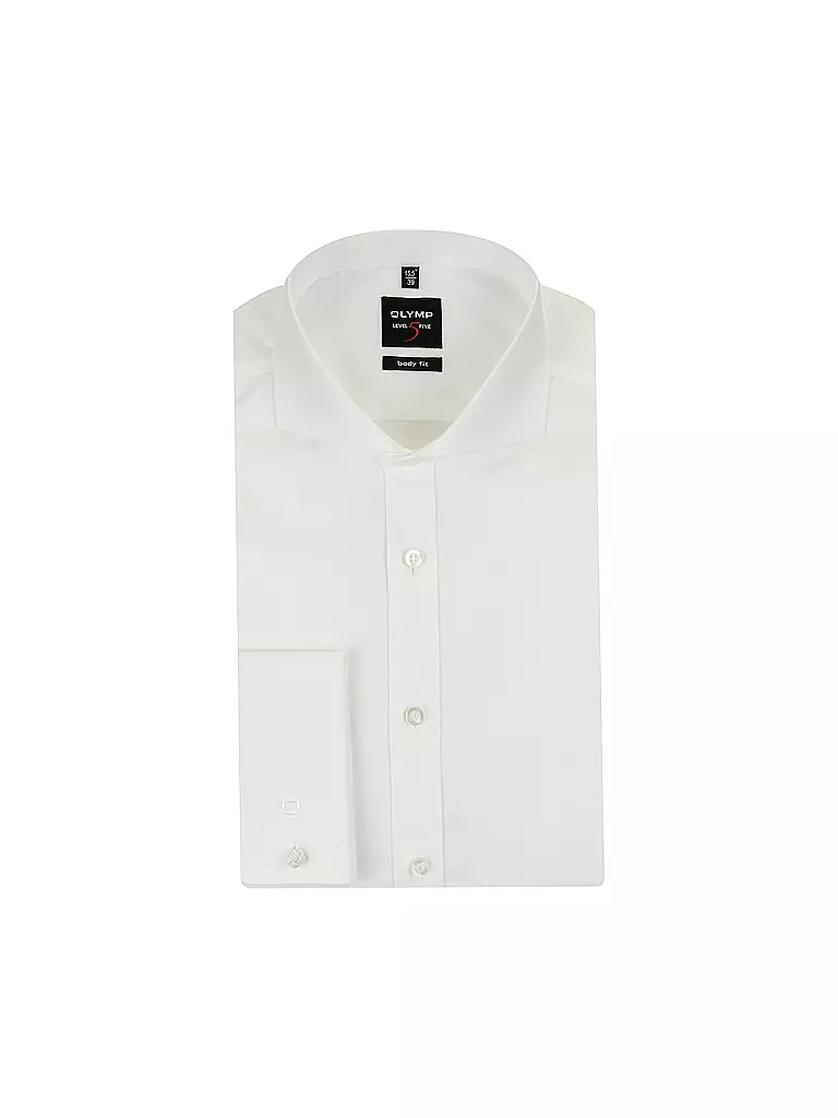 OLYMP LEVEL FIVE | Chemise Body Fit | beige