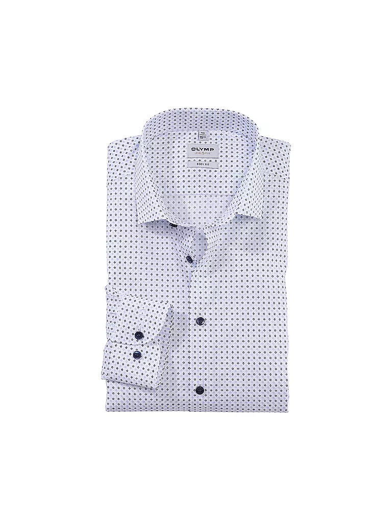 OLYMP LEVEL FIVE | Chemise Body Fit | weiss