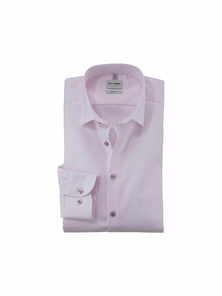 OLYMP LEVEL FIVE | Chemise Body Fit | rosa