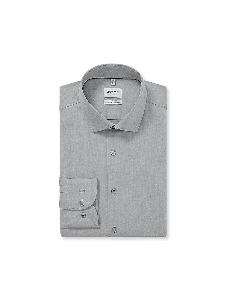 OLYMP LEVEL FIVE | Chemise Body Fit | grau