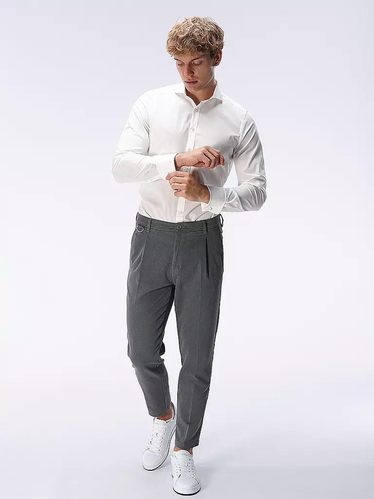 OLYMP LEVEL FIVE | Chemise Body Fit | beige