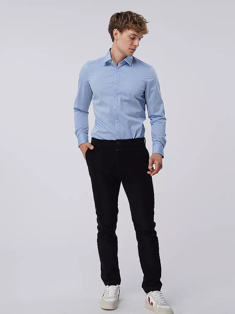 OLYMP LEVEL FIVE | Chemise Body Fit | blau