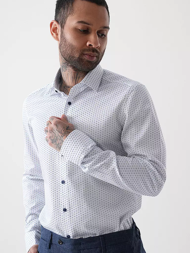 OLYMP LEVEL FIVE | Chemise business manches extra longues | weiss