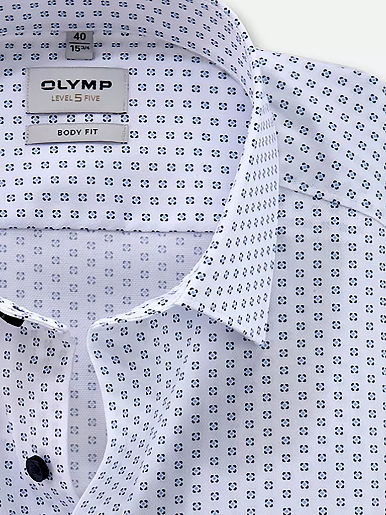OLYMP LEVEL FIVE | Chemise business manches extra longues | weiss