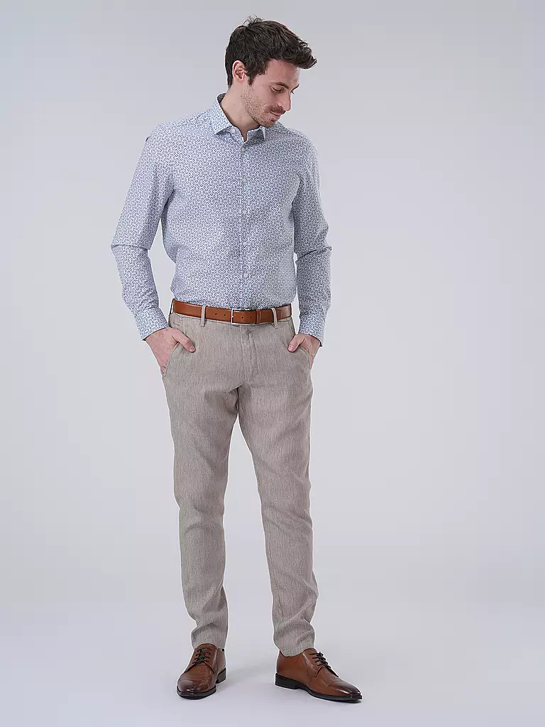 OLYMP LEVEL FIVE | Hemd Body Fit | Bleu clair