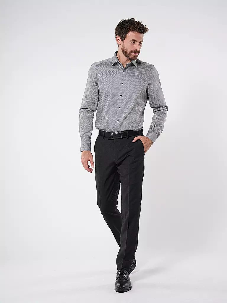 OLYMP LEVEL FIVE | Hemd Body Fit | Noir