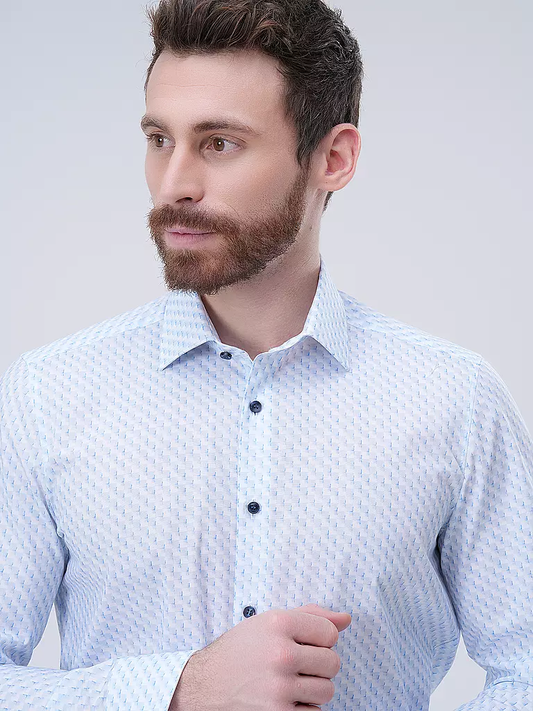 OLYMP LEVEL FIVE | Hemd Body Fit | Bleu clair