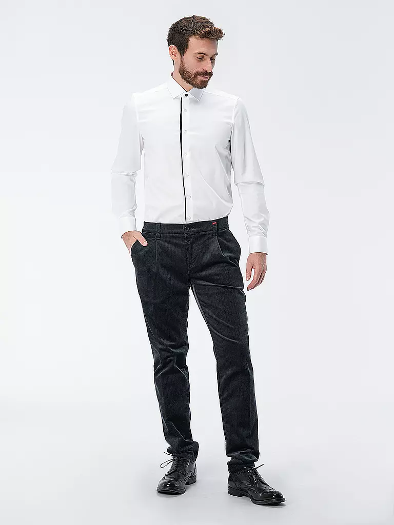 OLYMP LEVEL FIVE | Hemd Body Fit | Blanc