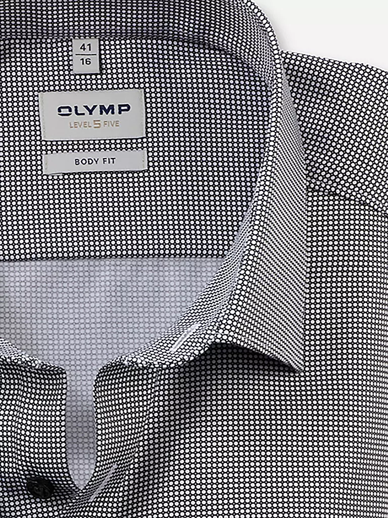 OLYMP LEVEL FIVE | Hemd Body Fit | Noir