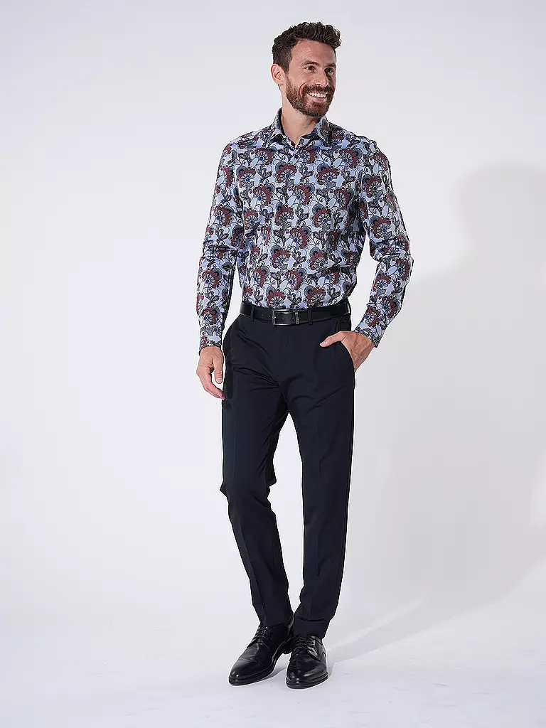 OLYMP LEVEL FIVE | Hemd Slim Fit  | Bleu