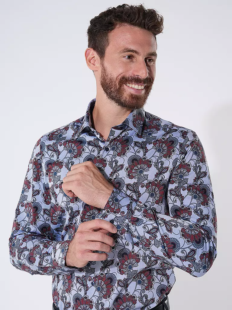OLYMP LEVEL FIVE | Hemd Slim Fit  | Bleu
