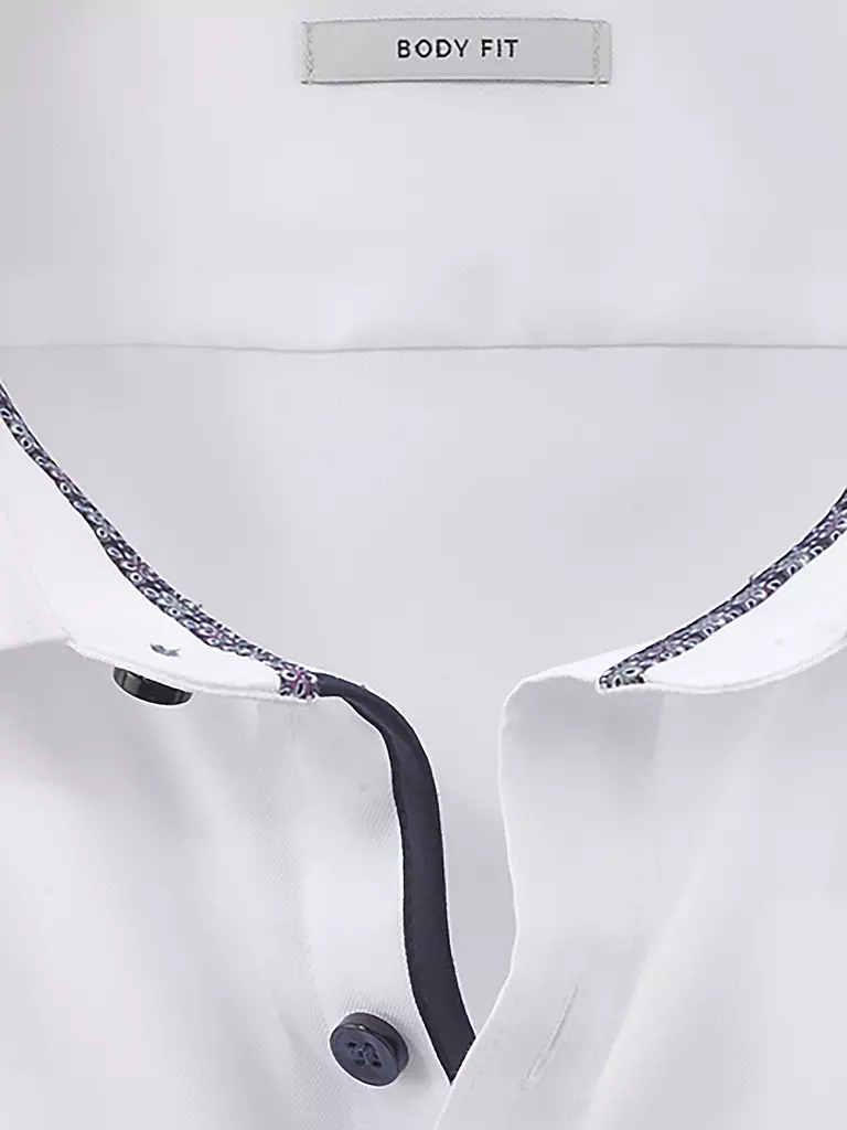 OLYMP LEVEL FIVE | Hemd Slim Fit  | Blanc