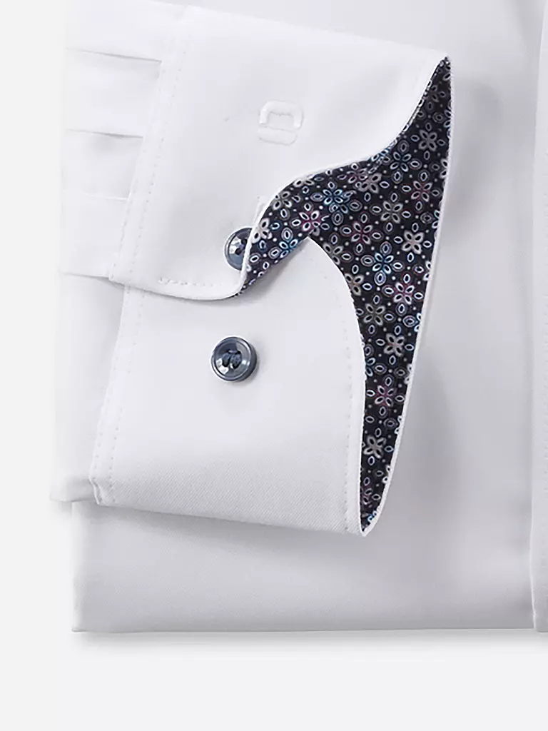 OLYMP LEVEL FIVE | Hemd Slim Fit  | Blanc