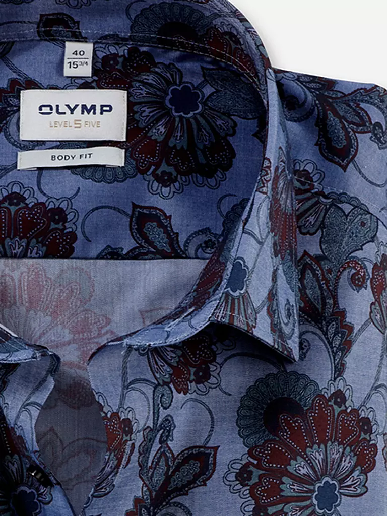 OLYMP LEVEL FIVE | Hemd Slim Fit  | Bleu