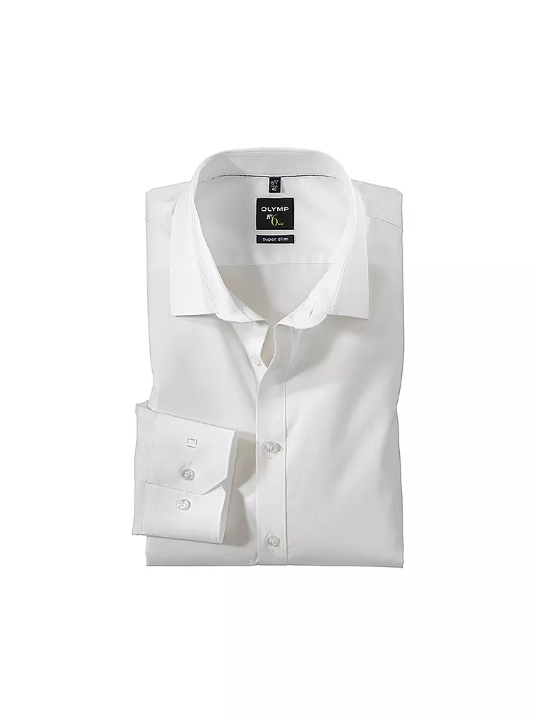 OLYMP NO.6 | Chemise business super slim | beige