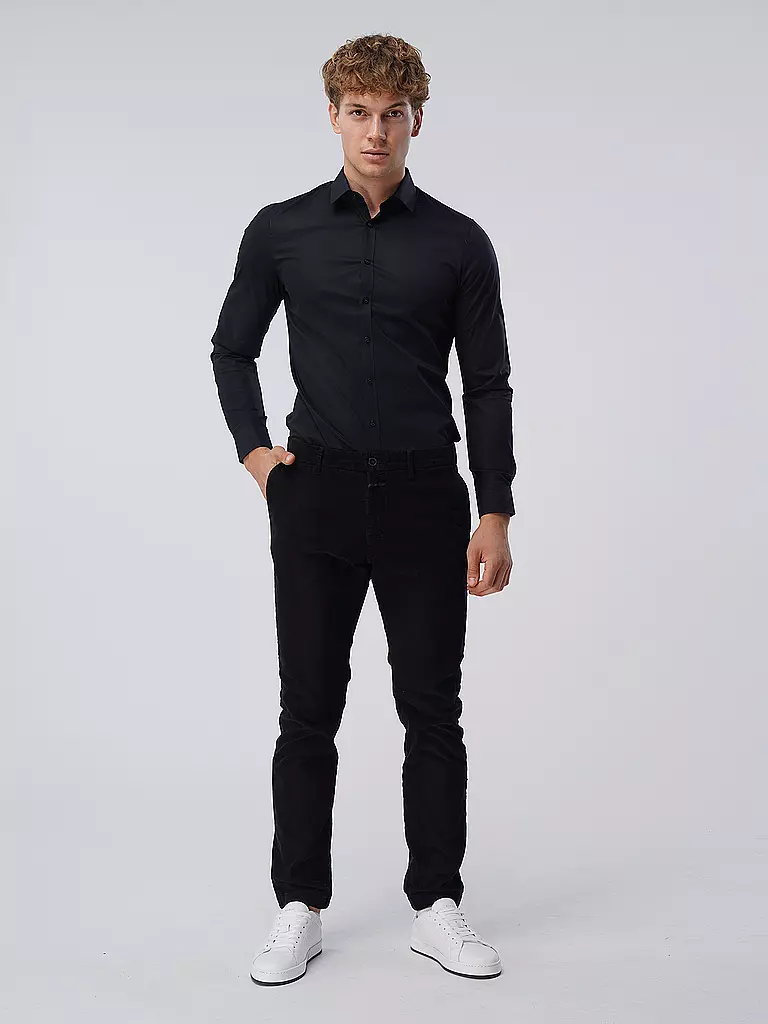 OLYMP NO.6 | Chemise business super slim | schwarz