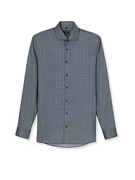 OLYMP NO.6 | Chemise Slim Fit | Bleu foncé