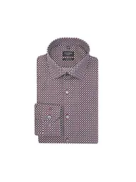 OLYMP NO.6 | Chemise Slim Fit | Rouge foncé