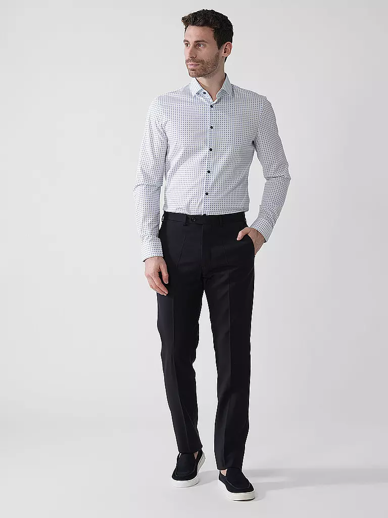 OLYMP NO.6 | Chemise Slim Fit | weiss