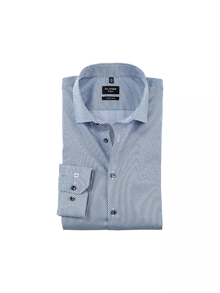 OLYMP NO.6 | Chemise Super Slim Fit | blau