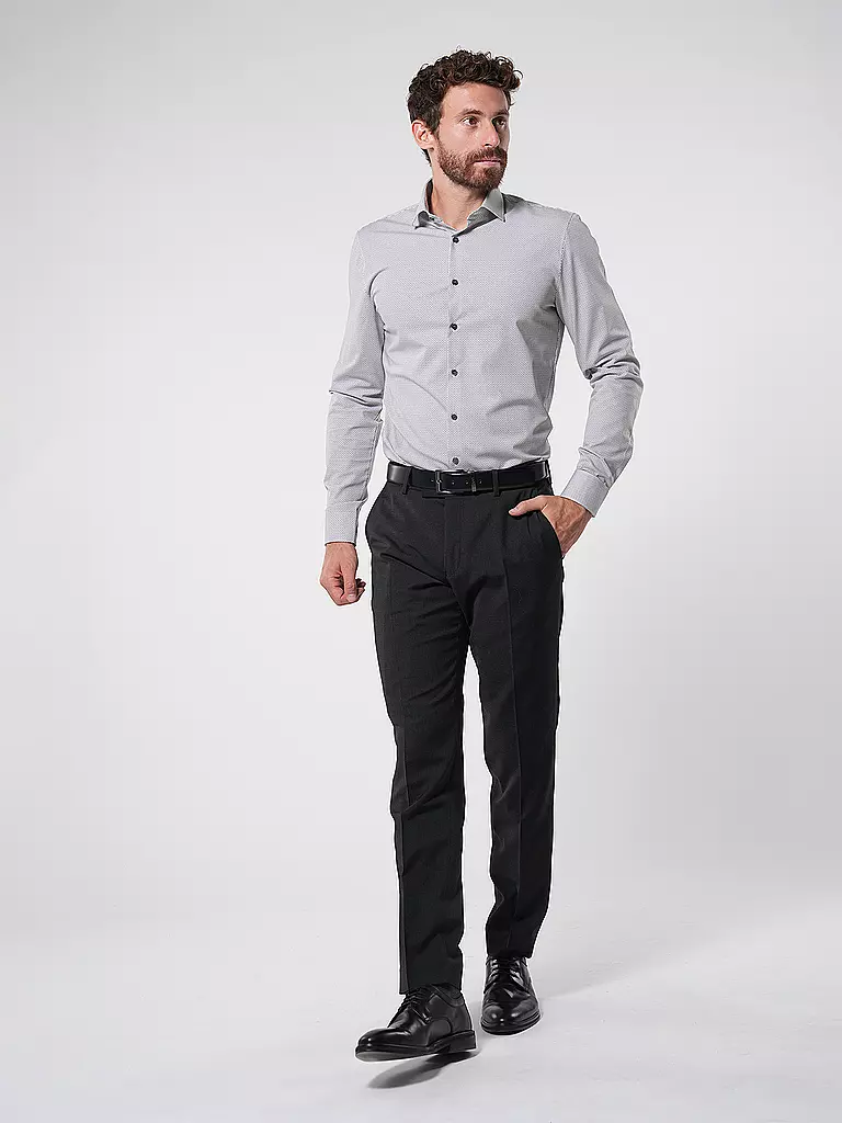 OLYMP NO.6 | Hemd  Super Slim | Blanc