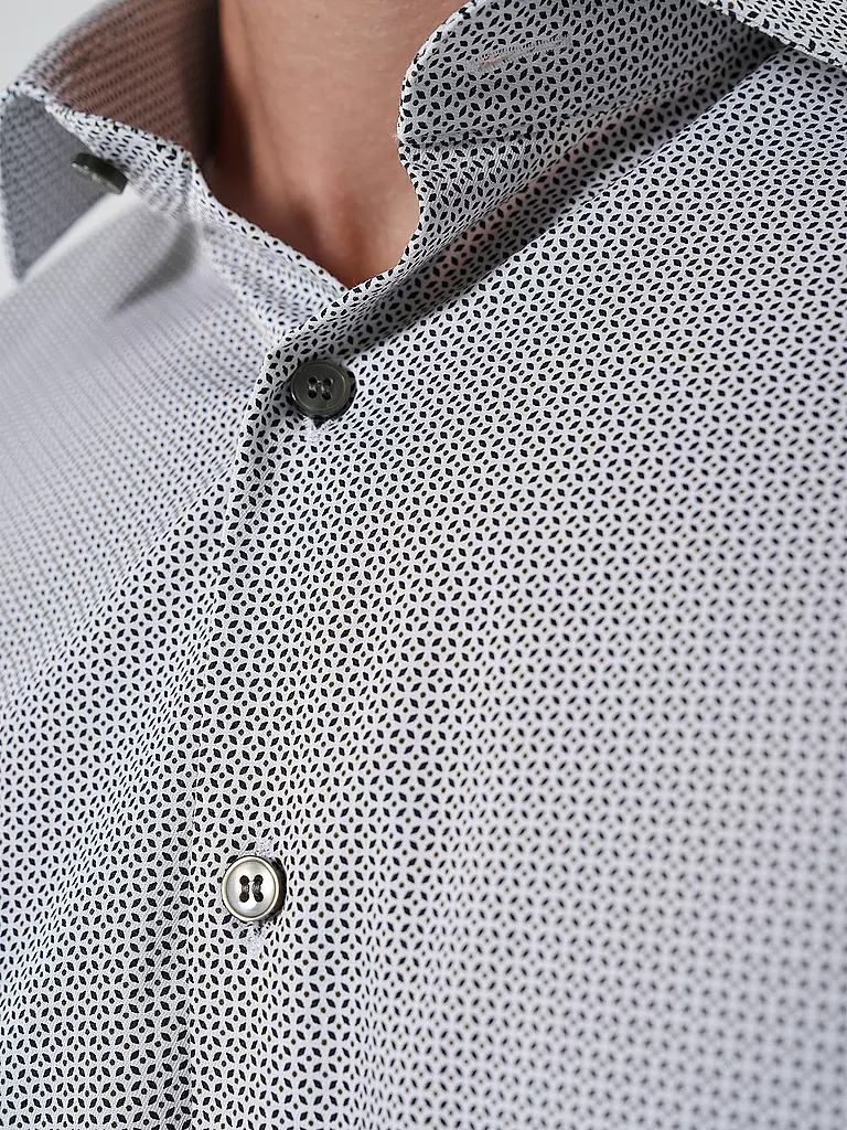 OLYMP NO.6 | Hemd  Super Slim | Blanc