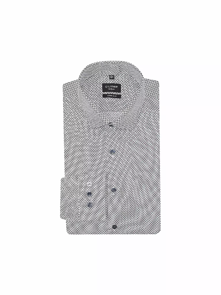 OLYMP NO.6 | Hemd Super Slim Fit  | Blanc