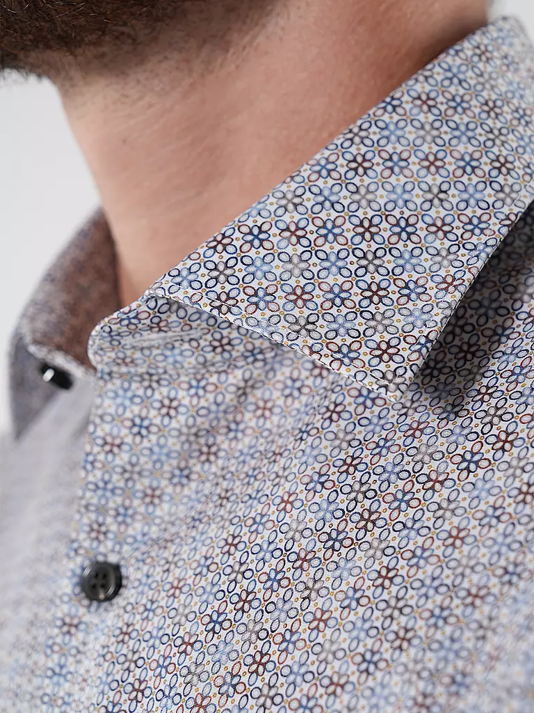 OLYMP NO.6 | Hemd Super Slim | Marron