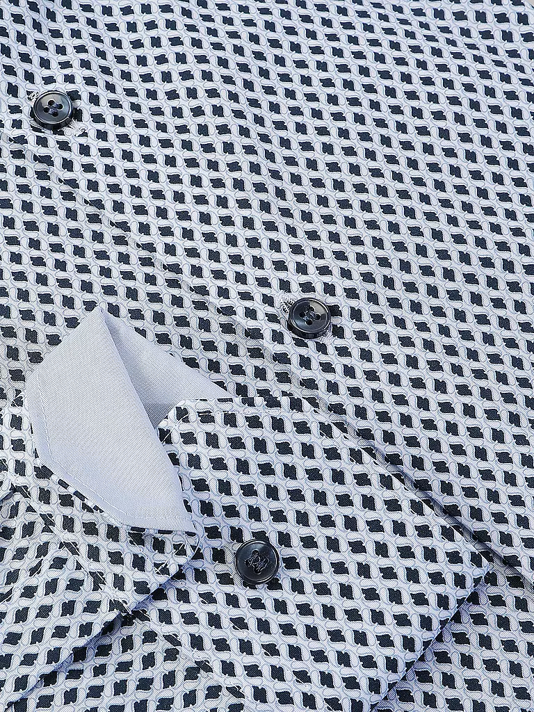OLYMP NO.6 | Hemd Super Slim | Bleu foncé