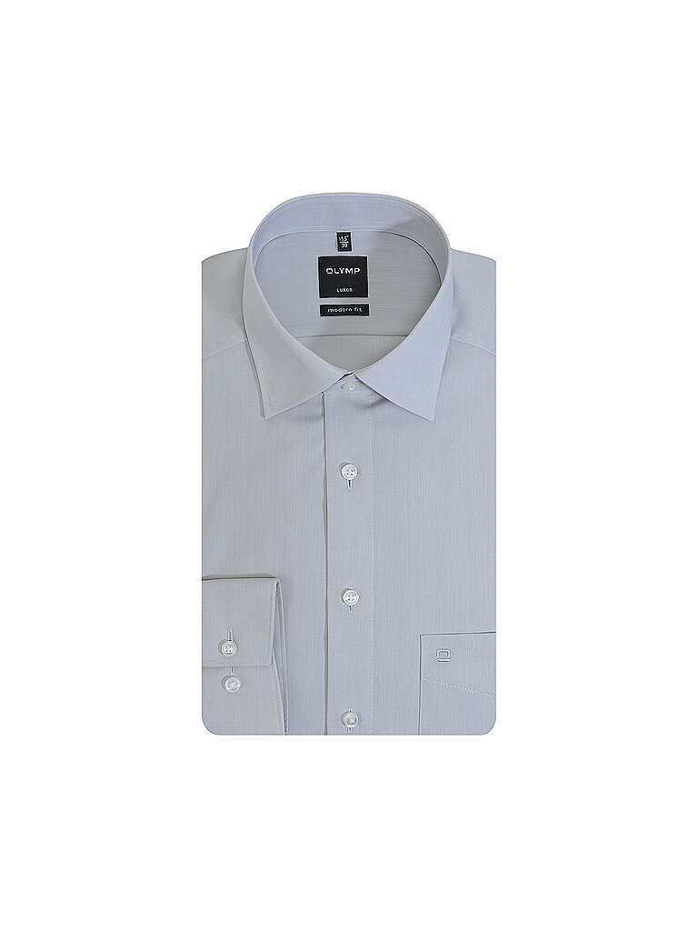 Olymp Chemise Modern Fit gris 47