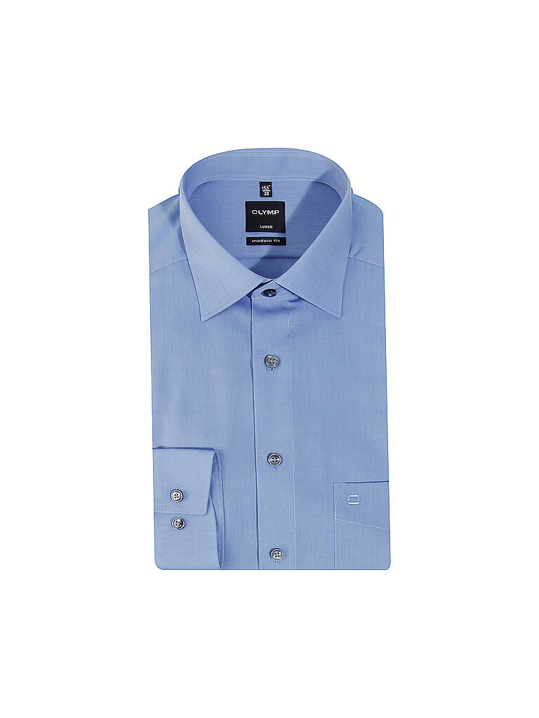 Chemise Coupe Moderne bleu 42