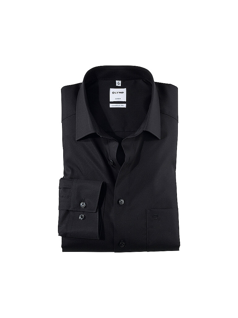 Chemise Coupe Moderne noir 47
