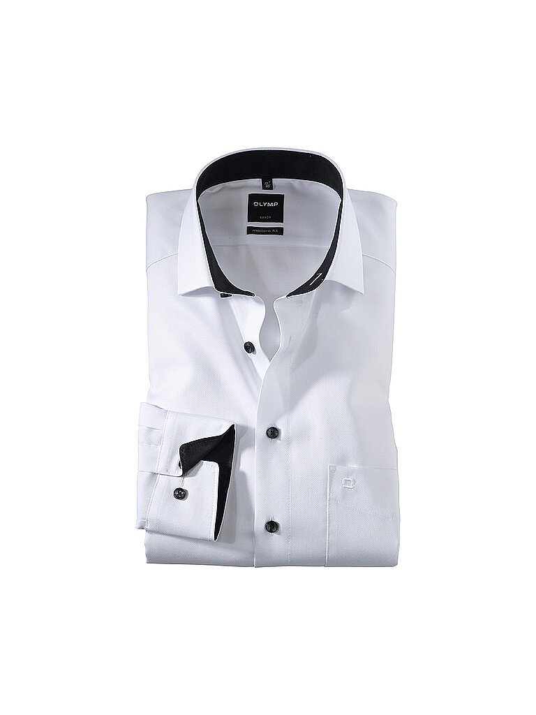 Olymp Chemise Modern Fit blanc 46