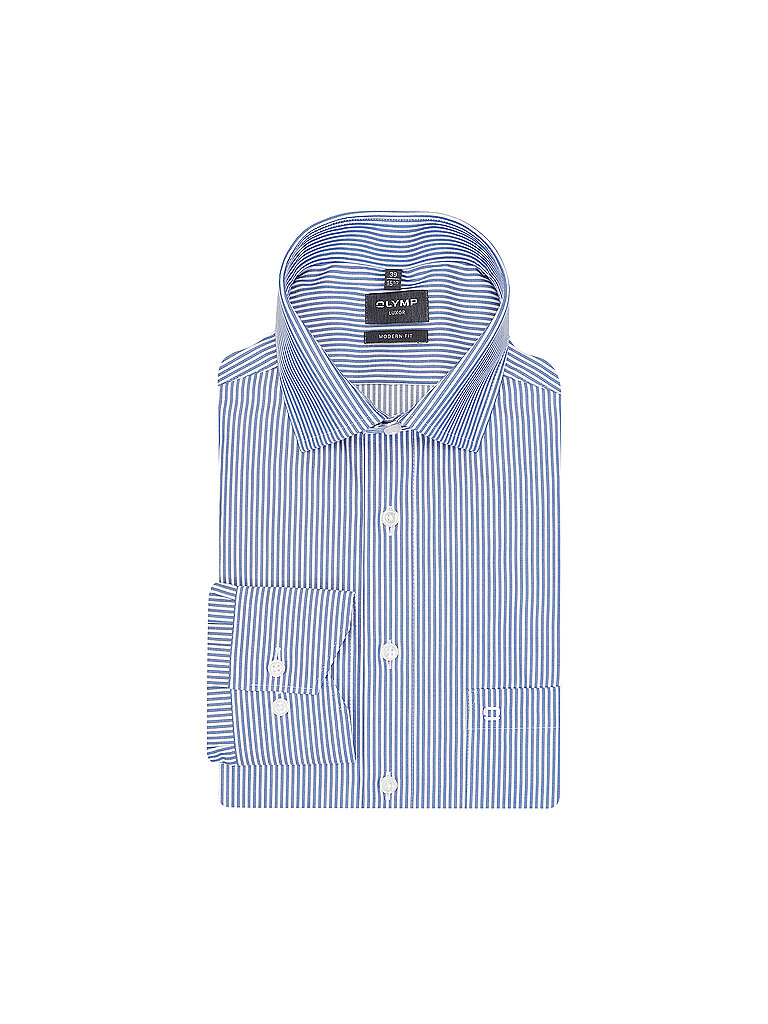Chemise Coupe Moderne bleu 40