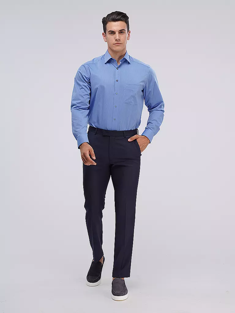 OLYMP | Chemise Comfort Fit | blau