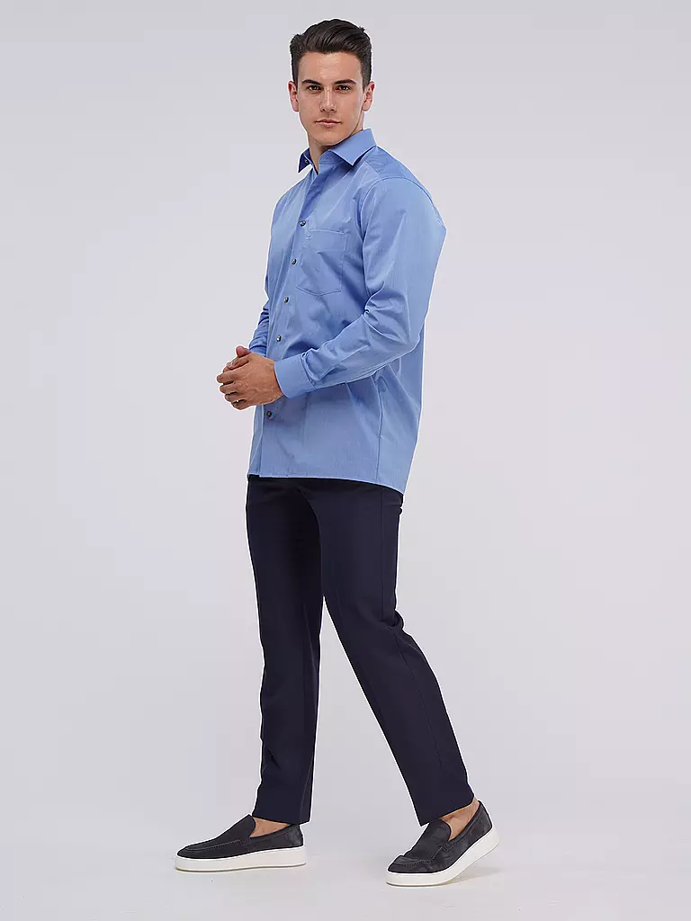 OLYMP | Chemise Comfort Fit | blau