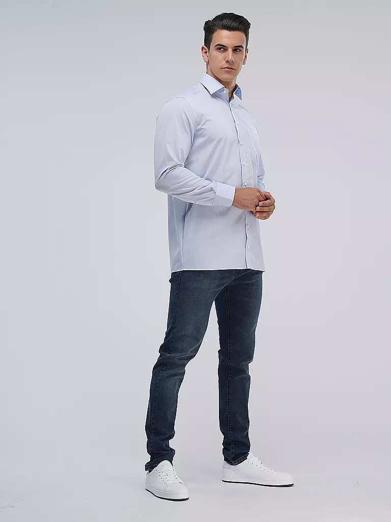 OLYMP | Chemise Comfort Fit | blau